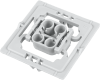 Met deze Elso wipvlak adapter kunnen Elso wipvlakken en afdekramen uit de serie Joy toegepast worden op Homematic IP schakelaars en dimmers.