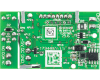 Als het relais niet nodig is, dan kan dit gedeelte van de printplaat afgebroken worden om de module nog kleiner te maken.