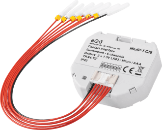 De zeven draden van de input module worden aangesloten op de schakelaars of drukknoppen. GND en IN1, GND en IN2, GND en IN3 enzovoorts.