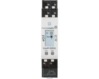 Het relais kan tot 200 Watt LED verlichting, 1500 Watt gloeilamp of halogeen verlichting of 2300 Watt elektrische verwarming aansturen.