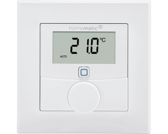 De thermostaat is uitgevoerd in 55 x 55 mm formaat en kan geintegreerd worden in systeem 55 schakelmateriaal van bekende merken.