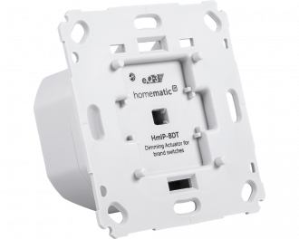 Lampen kunnen langzaam aan en uitgedimd worden met fade-in en fade-out. De dimmer maakt geen zoemende geluiden en werkt volgens faseafsnijding technologie (RC dimmer).