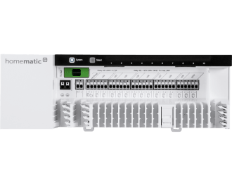 De zoneregelaar heeft 14 aansluitingen voor maximaal 14 vloerverwarming groepen en 1 aansluiting voor de circulatiepomp van de vloerverwarming verdeler. Een aansluitkabel set met stroomkabel en bedraad stopcontact voor de pomp dient los besteld te worden.