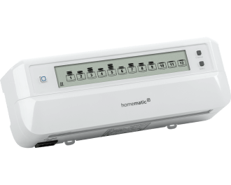 Proportioneel betekent dat de vloerverwarming traploos tussen 0% en 100%  aangestuurd kan worden. De zoneregelaar wordt aangestuurd door draadloze Homematic IP thermostaten en temperatuursensoren in verschillende kamers in huis.