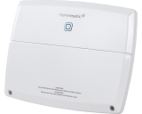 De Homematic IP warmtepomp module stuurt een warmtepomp aan als er verwarmd of gekoeld moet worden in een of meerdere kamers. De Homematic IP warmtepomp module stuurt een warmtepomp aan als er verwarmd of gekoeld moet worden in een of meerdere kamers.