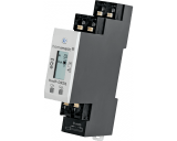 De Homematic IP 1 kanaals DIN-rail schakelactor kan tot maximaal 2300 Watt / 10 Ampere schakelen. Het display toont de actuele status van het relais. De Homematic IP 1 kanaals DIN-rail schakelactor kan tot maximaal 2300 Watt / 10 Ampere schakelen. Het display toont de actuele status van het relais.