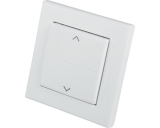 Homematic IP standaard wipvlak met pijlen voor gebruik op inbouw rolluik, zonwering, gordijn, jaloezie en lamellen schakelaars. Homematic IP standaard wipvlak met pijlen voor gebruik op inbouw rolluik, zonwering, gordijn, jaloezie en lamellen schakelaars.