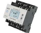 De Homematic IP 4 kanaals DIN-rail zonwering actor kan met elk kanaal motoren tot 500 Watt / 2,2 Ampere aansturen. Het display toont de actuele status van de zonwering van elk kanaal. De Homematic IP 4 kanaals DIN-rail zonwering actor kan met elk kanaal motoren tot 500 Watt / 2,2 Ampere aansturen. Het display toont de actuele status van de zonwering van elk kanaal.