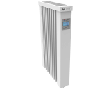 Thermify elektrische radiator 650 watt, met ingebouwde thermostaat. Geschikt voor ruimtes tot 16 m3 in een slecht geïsoleerde woning tot bouwjaar 1975 met energielabel D of lager, of 22 m3 in een matig geïsoleerde woning tot bouwjaar 2005 met energielabel C, of 30 m3 in een goed geïsoleerd woning tot bouwjaar 2021 met energielabel B of hoger. Thermify elektrische radiator 650 watt, met ingebouwde thermostaat. Geschikt voor ruimtes tot 16 m3 in een slecht geïsoleerde woning tot bouwjaar 1975 met energielabel D of lager, of 22 m3 in een matig geïsoleerde woning tot bouwjaar 2005 met energielabel C, of 30 m3 in een goed geïsoleerd woning tot bouwjaar 2021 met energielabel B of hoger.